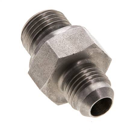 JIC Double Nipple M16 X 1.5 x UNF 9/16''-18 Stainless Steel FKM 275bar (3863.75psi)