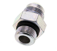 JIC Double Nipple M18 X 1.5 x UNF 3/4''-16 Steel NBR 275bar (3863.75psi)