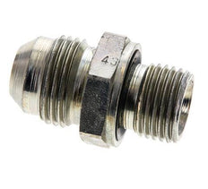 JIC Double Nipple M16 X 1.5 x UNF 3/4''-16 Steel NBR 275bar (3863.75psi)