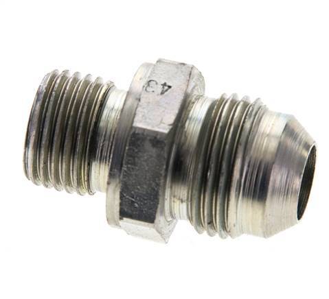 JIC Double Nipple M16 X 1.5 x UNF 3/4''-16 Steel NBR 275bar (3863.75psi)