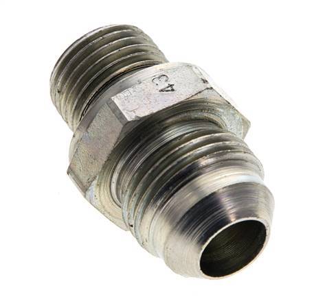 JIC Double Nipple M16 X 1.5 x UNF 3/4''-16 Steel NBR 275bar (3863.75psi)