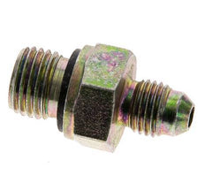 JIC Double Nipple M14 X 1.5 x UNF 7/16''-20 Steel NBR 310bar (4355.5psi)