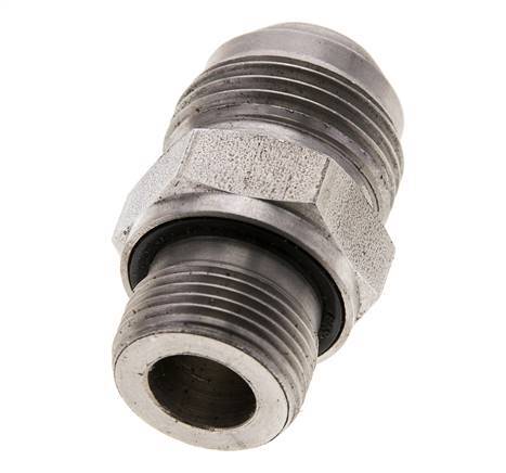 JIC Double Nipple M22 X 1.5 x UN 1-1/16''-12 Stainless Steel FKM 210bar (2950.5psi)