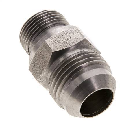 JIC Double Nipple M22 X 1.5 x UN 1-1/16''-12 Stainless Steel FKM 210bar (2950.5psi)