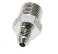 JIC Double Nipple UNF 7/16''-20 x 3/8'' NPT Steel 210bar (2950.5psi) [2 Pieces]