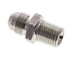 JIC Double Nipple UNF 9/16''-18 x 1/4'' NPT Stainless Steel 275bar (3863.75psi)