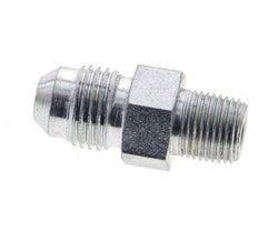 JIC Double Nipple UNF 1/2''-20 x 1/8'' NPT Steel 275bar (3863.75psi) [2 Pieces]