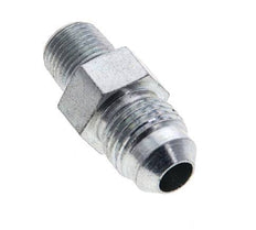 JIC Double Nipple UNF 1/2''-20 x 1/8'' NPT Steel 275bar (3863.75psi) [2 Pieces]