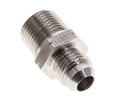 JIC Double Nipple UNF 9/16''-18 x 3/8'' NPT Stainless Steel 210bar (2950.5psi)