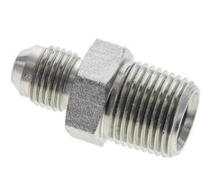 JIC Double Nipple UNF 1/2''-20 x 3/8'' NPT Steel 210bar (2950.5psi) [2 Pieces]