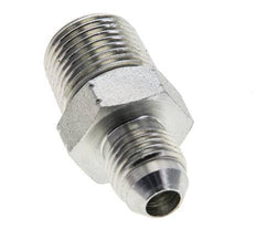 JIC Double Nipple UNF 1/2''-20 x 3/8'' NPT Steel 210bar (2950.5psi) [2 Pieces]