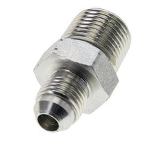 JIC Double Nipple UNF 1/2''-20 x 3/8'' NPT Steel 210bar (2950.5psi) [2 Pieces]