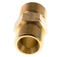 Double Nipple G3/4'' Male x Male Left Hand Brass 16bar (224.8psi) 27mm Hex