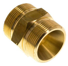 Double Nipple G1 1/2'' Male x Male Left Hand Brass 16bar (224.8psi) 50mm Hex