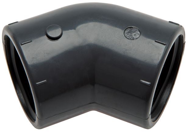 45deg Angled Fitting Rp3/4'' Female PVC-U 16bar (224.8psi) EN 1452-3 [2 Pieces]