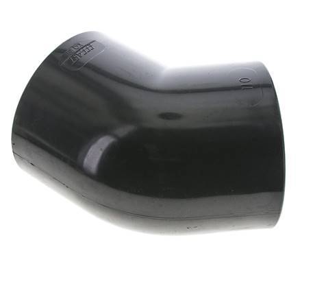 45deg Angled Fitting Rp4'' Female PVC-U 16bar (224.8psi) EN 1452-3