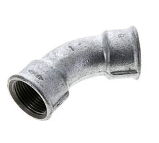 45deg Angled Fitting Rp1'' Female Cast Iron 25bar (351.25psi)