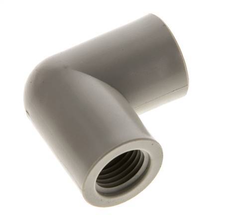 90deg Angled Fitting G1/4'' Female Polypropylene (pp) 10bar (140.5psi) FDA