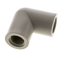 90deg Angled Fitting G1/4'' Female Polypropylene (pp) 10bar (140.5psi) FDA