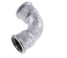 90deg Angled Fitting Rp1/2'' Female Short Cast Iron 25bar (351.25psi) [2 Pieces]