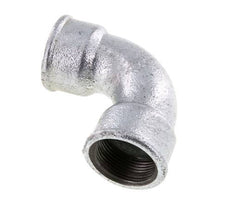 90deg Angled Fitting Rp1 1/4'' Female Short Cast Iron 25bar (351.25psi)