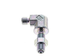 90deg Angled Fitting G1/8'' Bulkhead High Pressure Steel 60° Cone 350bar (4917.5psi) Hydraulic
