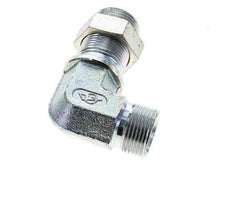 90deg Angled Fitting G3/4'' Bulkhead High Pressure Steel 60° Cone 325bar (4566.25psi) Hydraulic