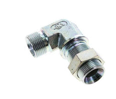 90deg Angled Fitting G3/4'' Bulkhead High Pressure Steel 60° Cone 325bar (4566.25psi) Hydraulic