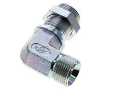 90deg Angled Fitting G1'' Bulkhead High Pressure Steel 60° Cone 225bar (3161.25psi) Hydraulic