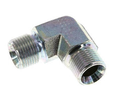 90deg Angled Fitting G3/8'' High Pressure Steel 60° Cone 325bar (4566.25psi) Hydraulic