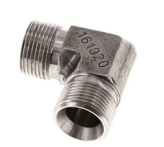90deg Angled Fitting G3/4'' High Pressure Stainless Steel 60° Cone 325bar (4566.25psi) Hydraulic