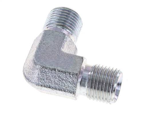 90deg Angled Fitting G1/8'' High Pressure Steel 60° Cone 400bar (5620.0psi) Hydraulic