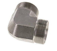 90deg Angled Fitting G2'' High Pressure Stainless Steel 60° Cone 175bar (2458.75psi) Hydraulic