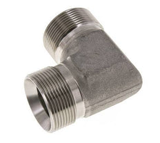 90deg Angled Fitting G1 1/2'' High Pressure Stainless Steel 60° Cone 190bar (2669.5psi) Hydraulic