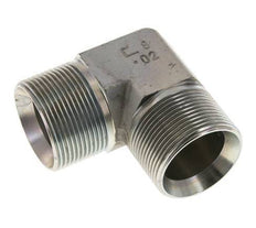90deg Angled Fitting G1 1/2'' High Pressure Steel 60° Cone 190bar (2669.5psi) Hydraulic