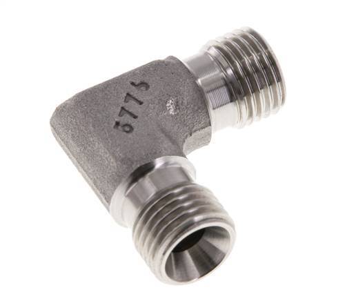 90deg Angled Fitting G1/4'' High Pressure Stainless Steel 60° Cone 350bar (4917.5psi) Hydraulic