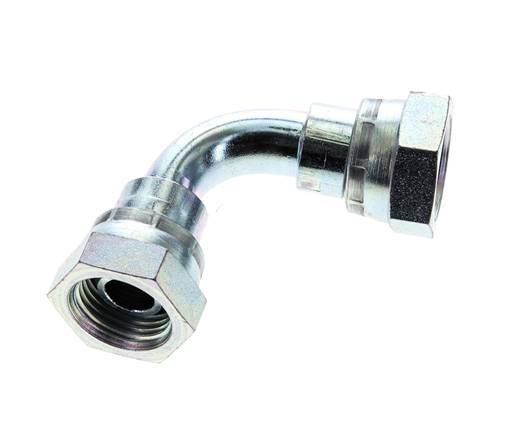 90deg Angled Fitting G1/2'' Female High Pressure Steel 60° Cone 300bar (4215.0psi) Hydraulic