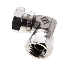 90deg Angled Fitting G3/8'' Female High Pressure Stainless Steel 60° Cone 425bar (5971.25psi) Hydraulic