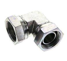 90deg Angled Fitting G1 1/4'' Female High Pressure Steel 60° Cone 150bar (2107.5psi) Hydraulic