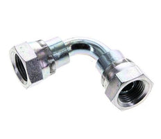 90deg Angled Fitting G3/8'' Female High Pressure Steel 60° Cone 425bar (5971.25psi) Hydraulic
