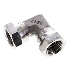 90deg Angled Fitting G1/2'' Female High Pressure Stainless Steel 60° Cone 300bar (4215.0psi) Hydraulic
