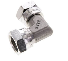 90deg Angled Fitting G1/2'' Female High Pressure Stainless Steel 60° Cone 300bar (4215.0psi) Hydraulic