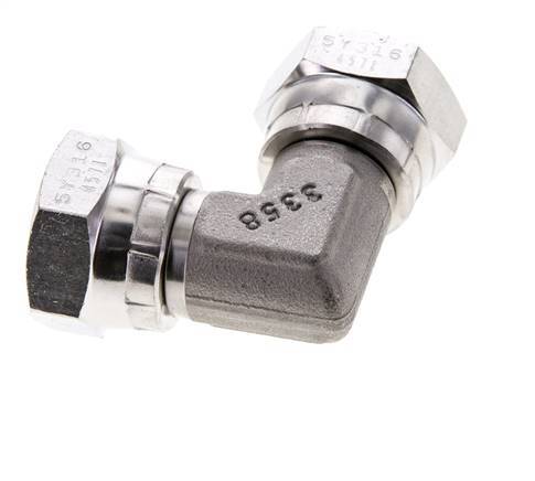90deg Angled Fitting G1/2'' Female High Pressure Stainless Steel 60° Cone 300bar (4215.0psi) Hydraulic