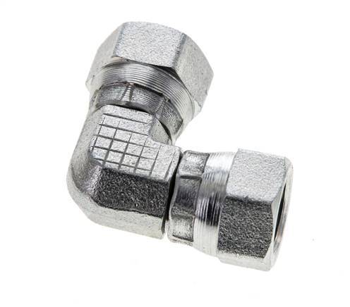90deg Angled Fitting G1/8'' Female High Pressure Steel 60° Cone 575bar (8078.75psi) Hydraulic