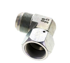 90deg JIC Angled Fitting UN 1-5/16''-12 Male x Female Steel 170bar (2388.5psi)