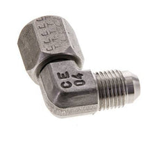 90deg JIC Angled Fitting UNF 1/2''-20 Male x Female Stainless Steel 275bar (3863.75psi)