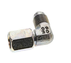 90deg JIC Angled Fitting UNF 7/16''-20 Male x Female Steel 310bar (4355.5psi)