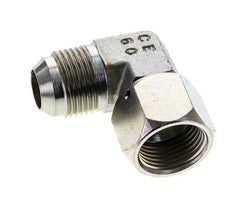 90deg JIC Angled Fitting UN 1-1/16''-12 Male x Female Steel 210bar (2950.5psi)