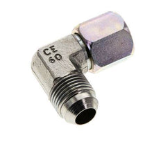 90deg JIC Angled Fitting UNF 3/4''-16 Male x Female Steel 275bar (3863.75psi)