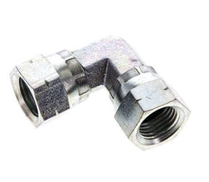 90deg JIC Angled Fitting UNF 9/16''-18 Steel 275bar (3863.75psi)